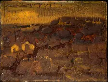 Curfew Hour, by 1882. Creator: Albert Pinkham Ryder
