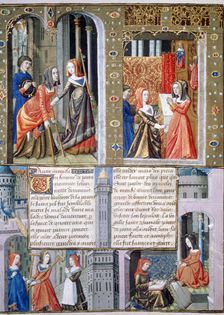 Curing of a hemiplegic, 15th century