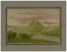 Curious Grassy Bluffs, St. Peter's River, 1861/1869. Creator: George Catlin