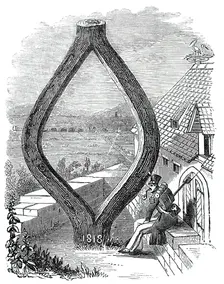 Curious Oak at Baden-Baden, 1844. Creator: Unknown