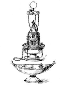Curious pieces of old English silver found in Whittlesea Mere, 1890. Creator: Unknown