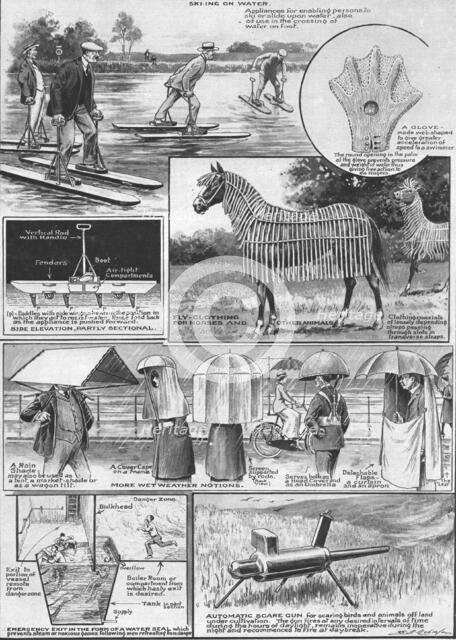 'Curiosities of the Patent Office', 1921. Artist: WB Robinson.