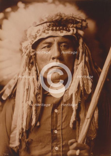Curley-Apsaroke, c1905. Creator: Edward Sheriff Curtis.