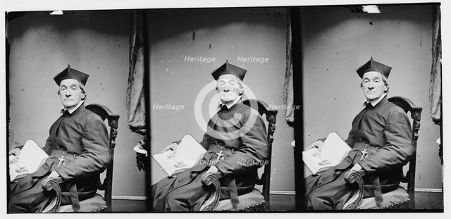 Curley, Father (Georgetown College), ca. 1860-1865. Creator: Unknown.