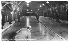 Curling rink Seigniory Club, Montebello, Quebec, Canada