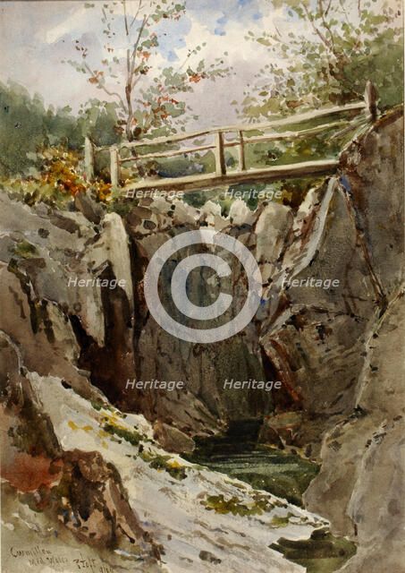 Curmillon, Mid-Wales, 1884. Creator: Peter Toft.