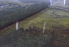 Cursus reconstruction, Middlesex. Creator: Frank Gardiner
