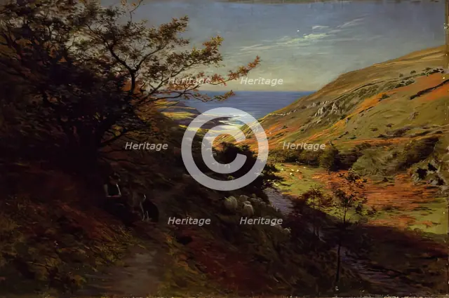 Currarie Glen, near Ballantrae, c1872. Creator: Joseph Farquharson.