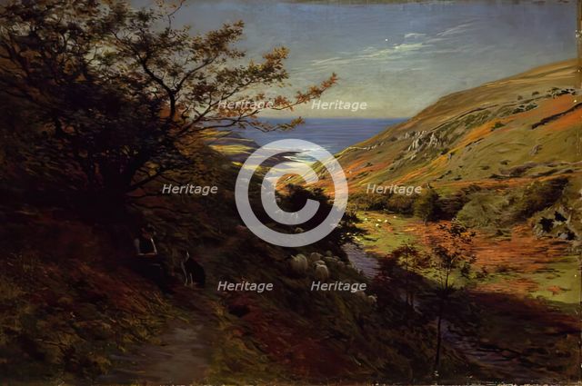 Currarie Glen, near Ballantrae, c1872. Creator: Joseph Farquharson.
