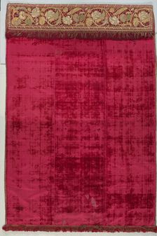 Curtain, 1600s. Creator: Unknown