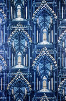 Curtain, England, 1840/1880. Creator: Unknown