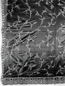 Curtain, France, 19th century. Creator: Unknown