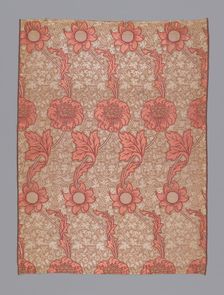 Curtain (Original Design Entitled "Kennet"), England, 1883 (produced 1887). Creator: William Morris