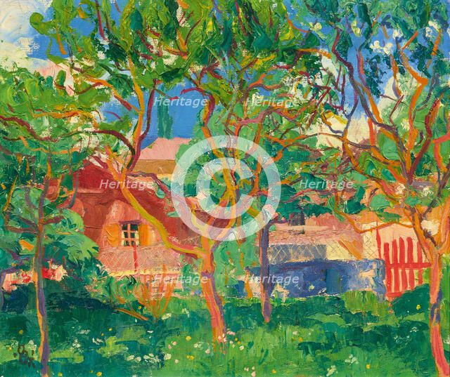 Curtin (Orchard), 1929. Creator: Giacometti, Giovanni (1868-1933).