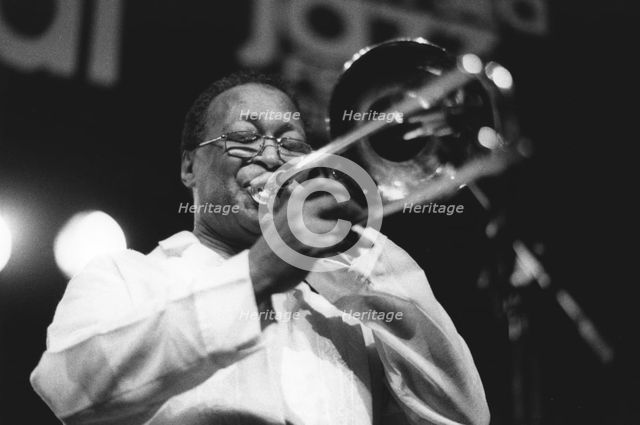 Curtis Fuller, North Sea Jazz  Festival, The Hague, Netherlands, 1999. Creator: Brian Foskett.