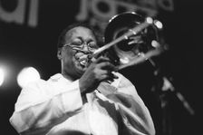 Curtis Fuller, North Sea Jazz Festival, The Hague, Netherlands, 1999. Creator: Brian Foskett