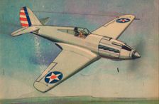 Curtis X.P.40 Fighter Monoplane c1944. Creator: Unknown