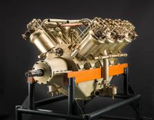 Curtiss V-X, V-8 Engine, Circa 1915. Creator: Curtiss Aeroplane and Motor Company