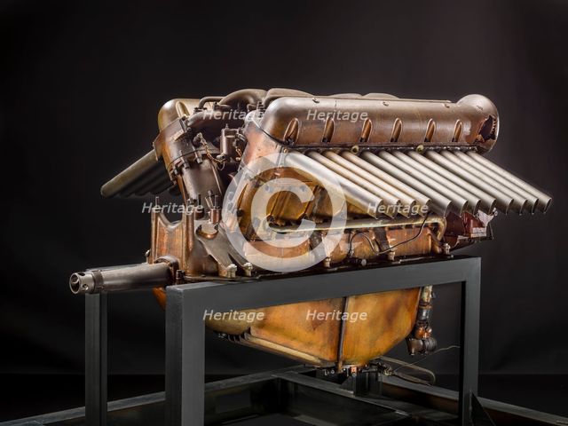 Curtiss CD-12 Prototype (Serial Number 1) V-12 Engine, Circa1921. Creator: Curtiss Aeroplane and Motor Company.