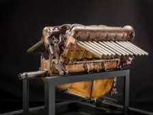 Curtiss CD-12 Prototype (Serial Number 1) V-12 Engine, Circa1921. Creator: Curtiss Aeroplane and Motor Company