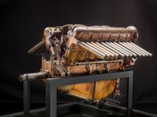 Curtiss CD-12 Prototype (Serial Number 1) V-12 Engine, Circa1921. Creator: Curtiss Aeroplane and Motor Company