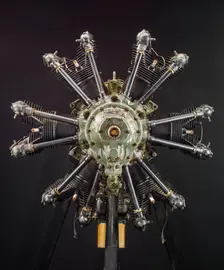 Curtiss Challenger R-600, 2-Row, Radial 6 Engine, Circa 1928. Creator: Curtiss Aeroplane and Motor Company
