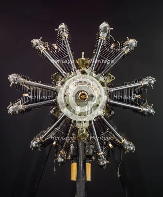 Curtiss Challenger R-600, 2-Row, Radial 6 Engine, Circa 1928. Creator: Curtiss Aeroplane and Motor Company.