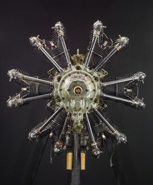Curtiss Challenger R-600, 2-Row, Radial 6 Engine, Circa 1928. Creator: Curtiss Aeroplane and Motor Company
