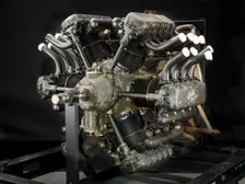 Curtiss Chieftain H-1640, Radial 12 Engine, ca. 1928. Creator: Curtiss Aeroplane and Motor Company