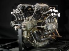 Curtiss Chieftain H-1640, Radial 12 Engine, ca. 1928. Creator: Curtiss Aeroplane and Motor Company
