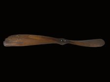 Curtiss Ely Propeller, fixed-pitch, two-blade, wood and metal, 1911. Creator: Curtiss Aeroplane and Motor Company