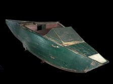 Curtiss Model E Flying Boat (hull only), 1913. Creator: Curtiss Aeroplane and Motor Company