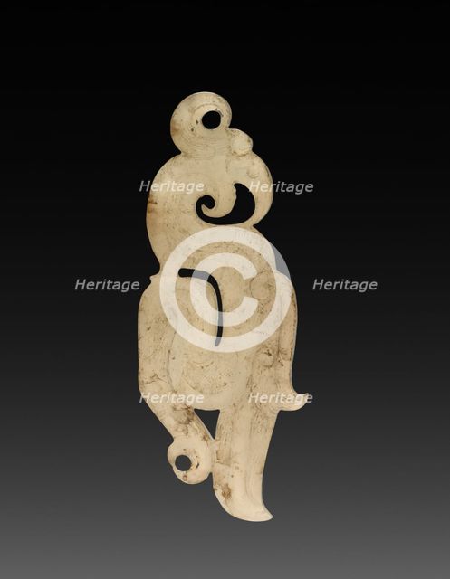 Curvilinear Bird, 475-221 BC. Creator: Unknown.