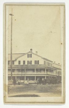 Cushing's Photographic Rooms, Woodstock, Vermont, USA, 19th century. Creator: W. A. King