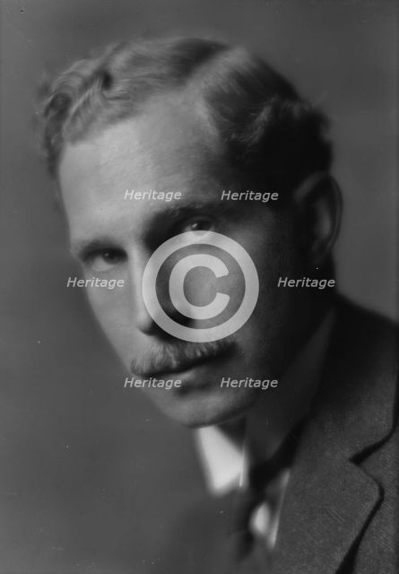 Cushing, Charles Phelps, Mr., portrait photograph, 1914. Creator: Arnold Genthe.