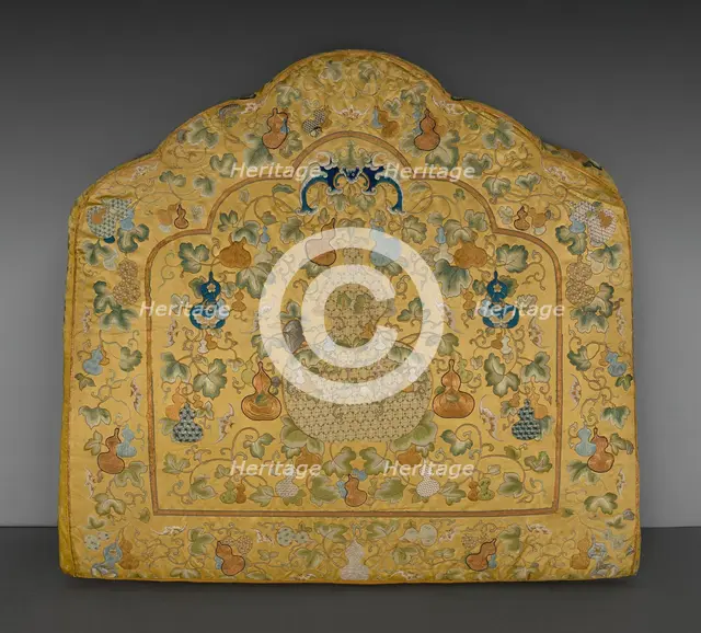 Cushion, China. Creator: Unknown.