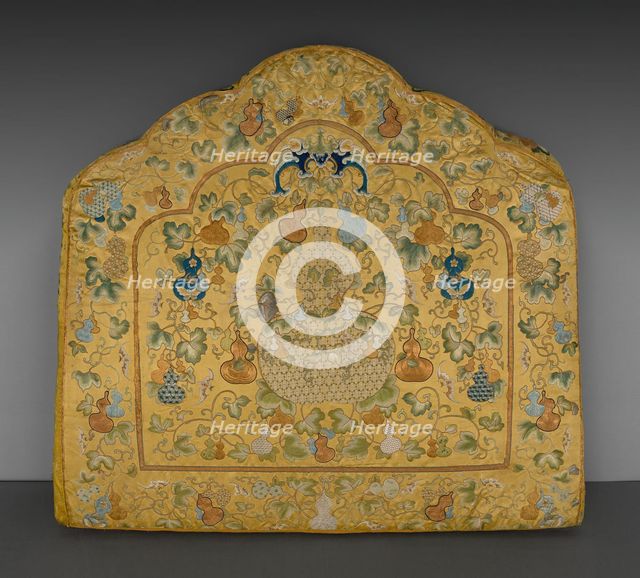 Cushion, China. Creator: Unknown.