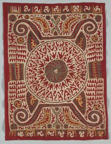 Cushion Cover, 1700s. Creator: Unknown