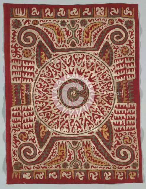 Cushion Cover, 1700s. Creator: Unknown.