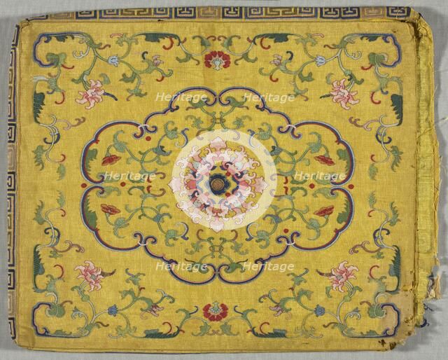 Cushion Cover, 1700s. Creator: Unknown.