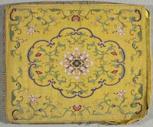 Cushion Cover, 1700s. Creator: Unknown