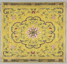 Cushion Cover, 1700s. Creator: Unknown