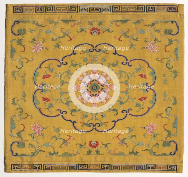 Cushion Cover, 1700s. Creator: Unknown.