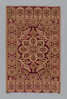 Cushion Cover, Turkey, 1601/50. Creator: Unknown