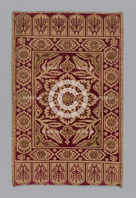 Cushion Cover, Turkey, 1601/50. Creator: Unknown.