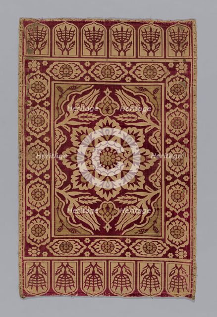 Cushion Cover, Turkey, 1601/50. Creator: Unknown.
