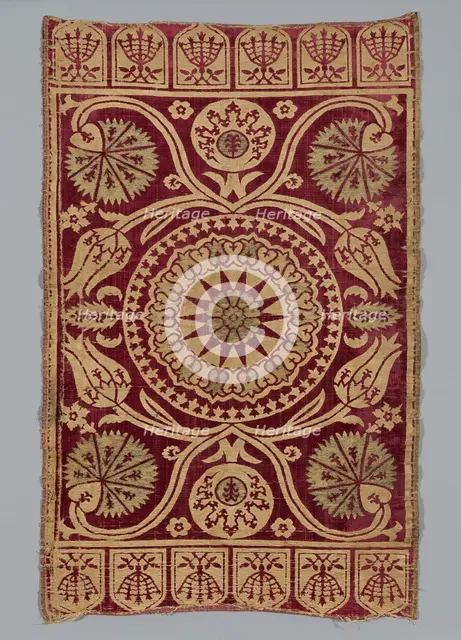 Cushion Cover, Turkey, 1601/50. Creator: Unknown.