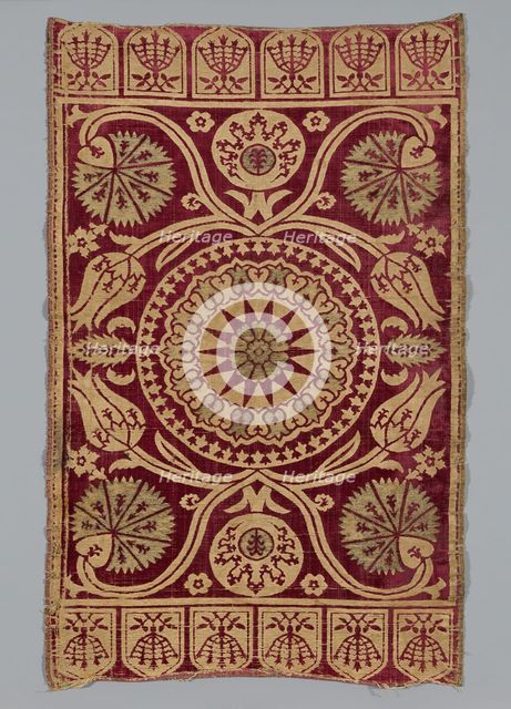 Cushion Cover, Turkey, 1601/50. Creator: Unknown.