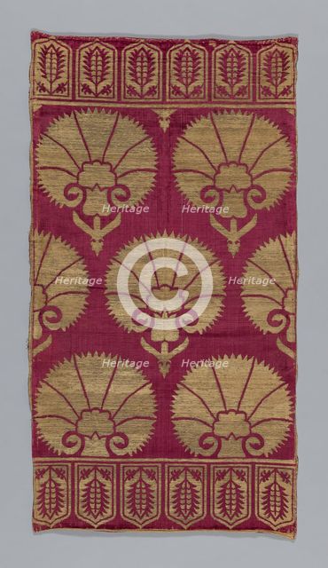 Cushion cover, Turkey, 1601/50. Creator: Unknown.