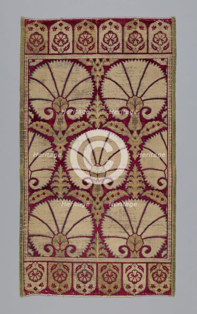 Cushion Cover, Turkey, 1601/25. Creator: Unknown.